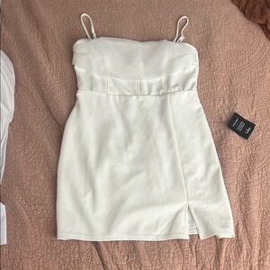 Lulu's White Mini Dress